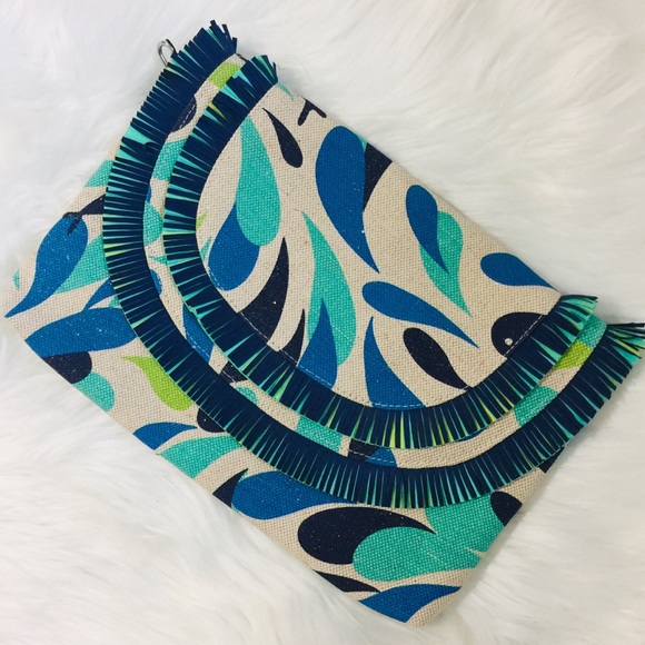 Sale! Vera Bradley fringed wristlet